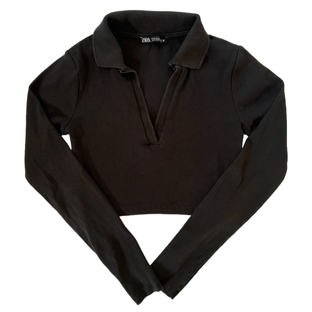 ZARA CROPPED LONG SLEEVE